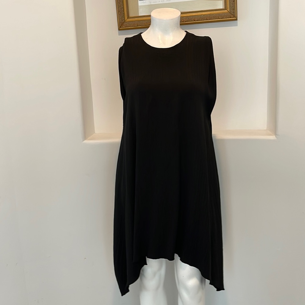 MILLER ET BERTAUX PARIS SLEEVELESS TUNIC  BLACK DRESS SIZE 1
